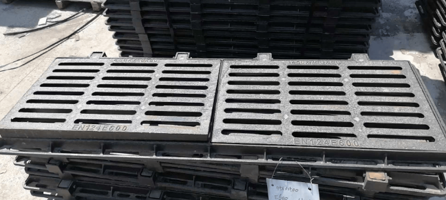 滦平球墨铸铁连体双篦展示