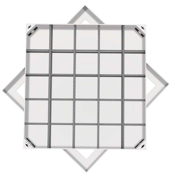 滦平不锈钢方井展示